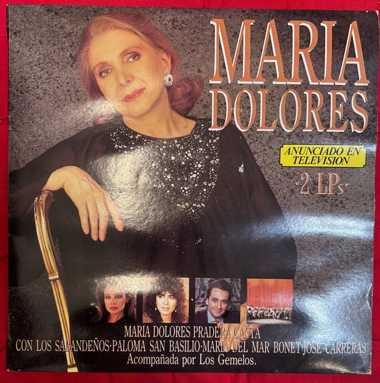 LP Maria Dolores Pradera ‎– Maria Dolores 2ª Mano (Producto exclusivo recogida en tienda) - DISCOS NAKASHA