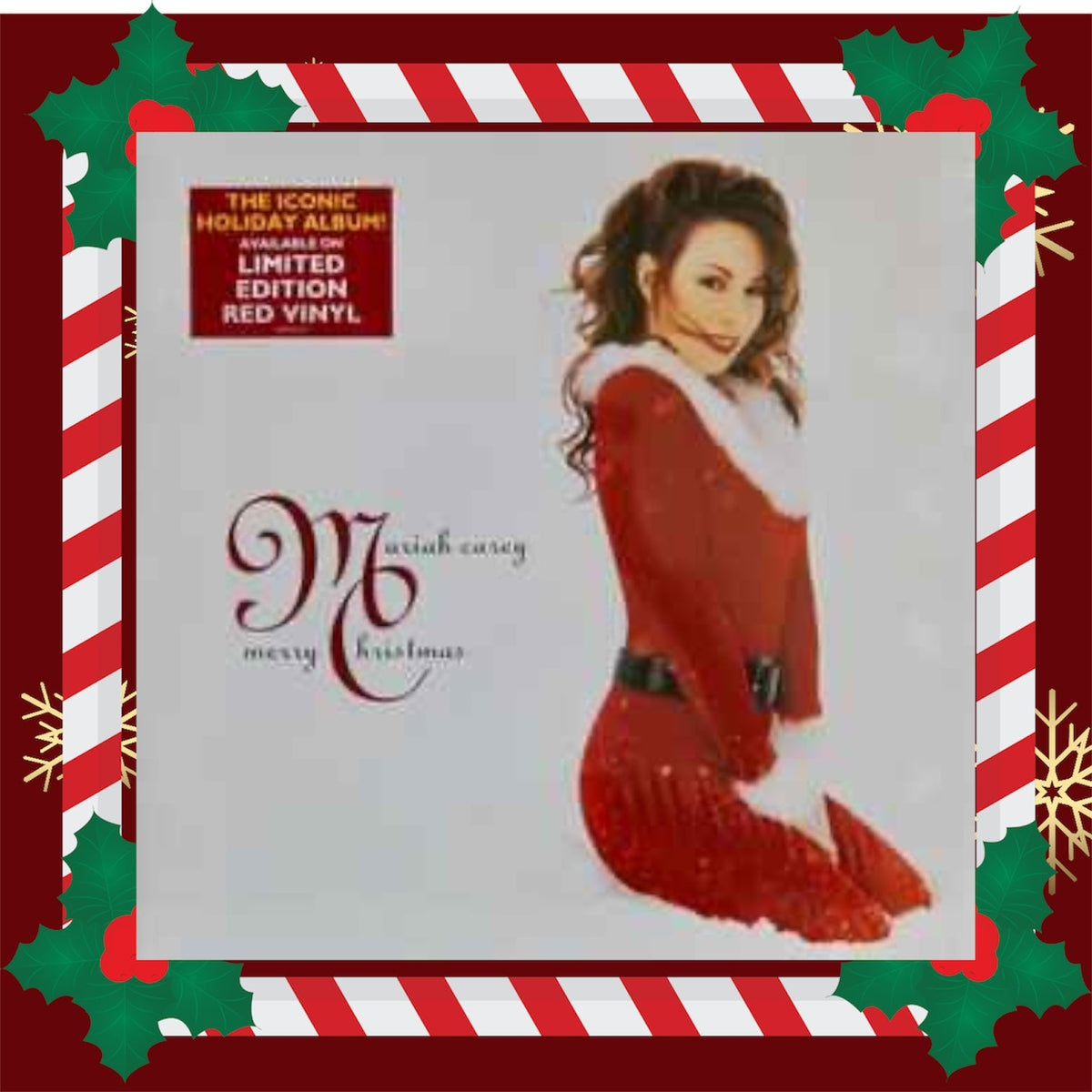LP Mariah Carey - Merry christmas Nuevo precintado - DISCOS NAKASHA