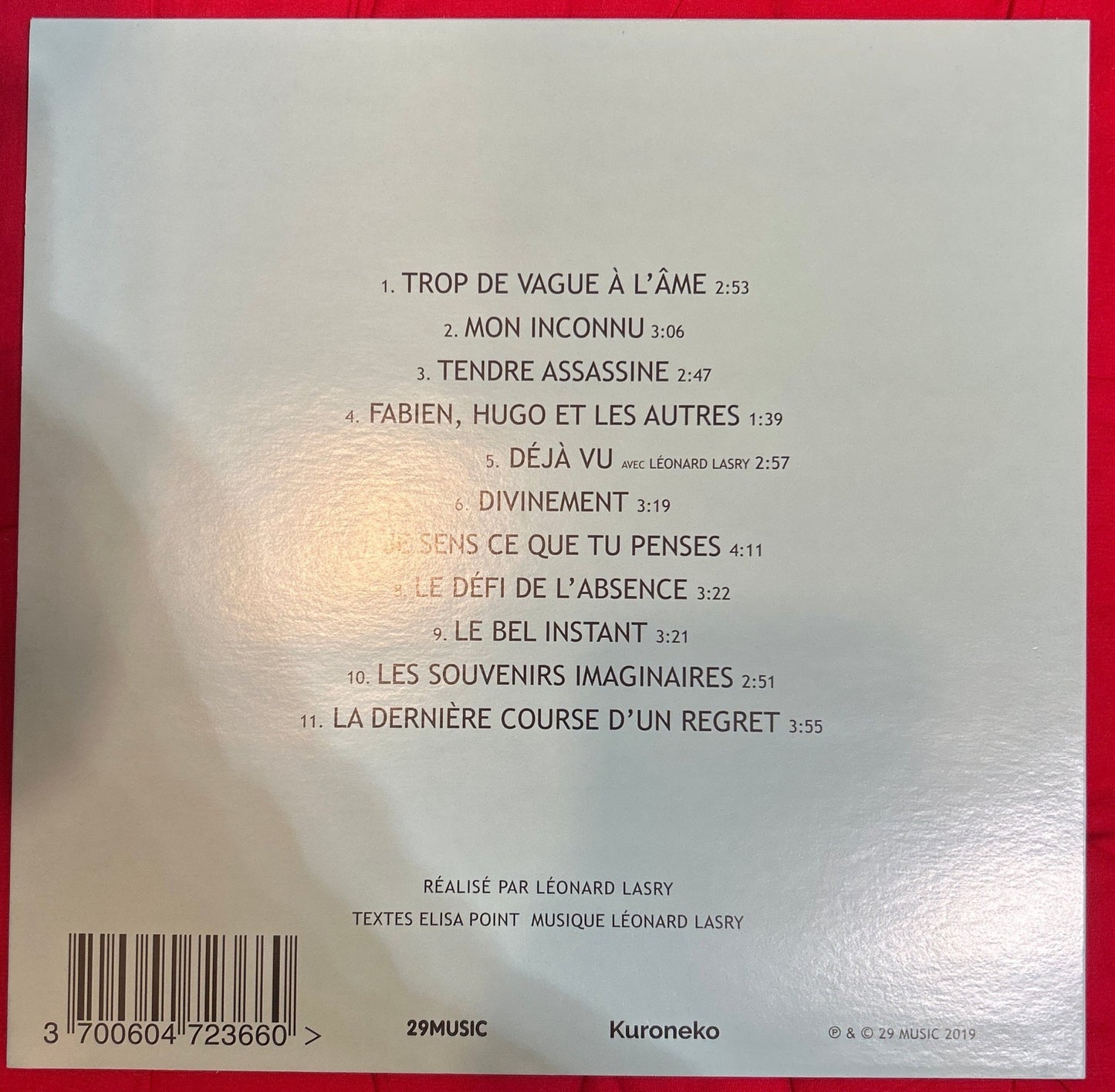 LP Marie France ‎– Tendre Assassine 2ª Mano - DISCOS NAKASHA
