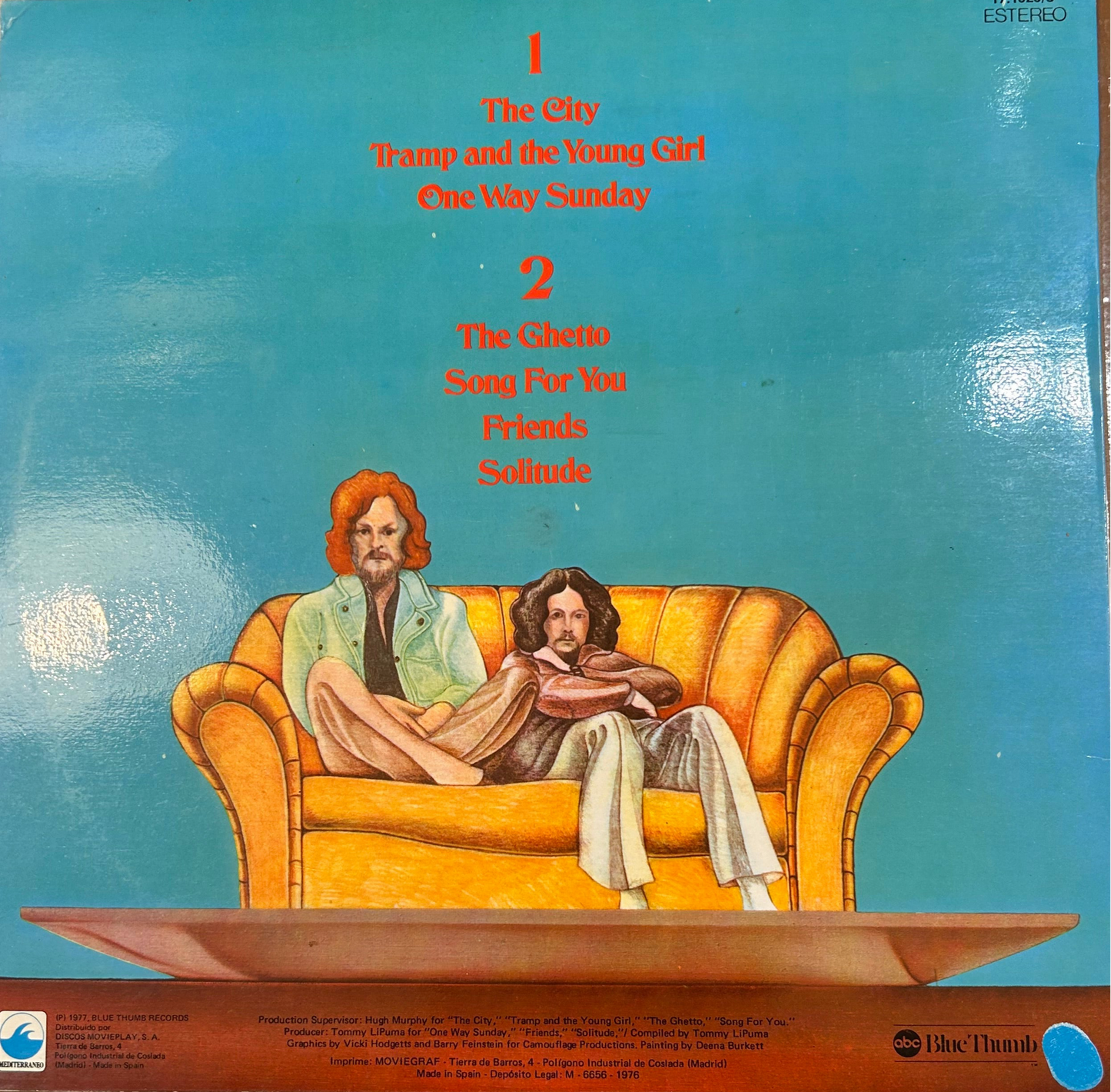 LP Mark - Almond ‎– The Best Of Mark - Almond 2ª Mano (Producto exclusivo recogida en tienda) - DISCOS NAKASHA