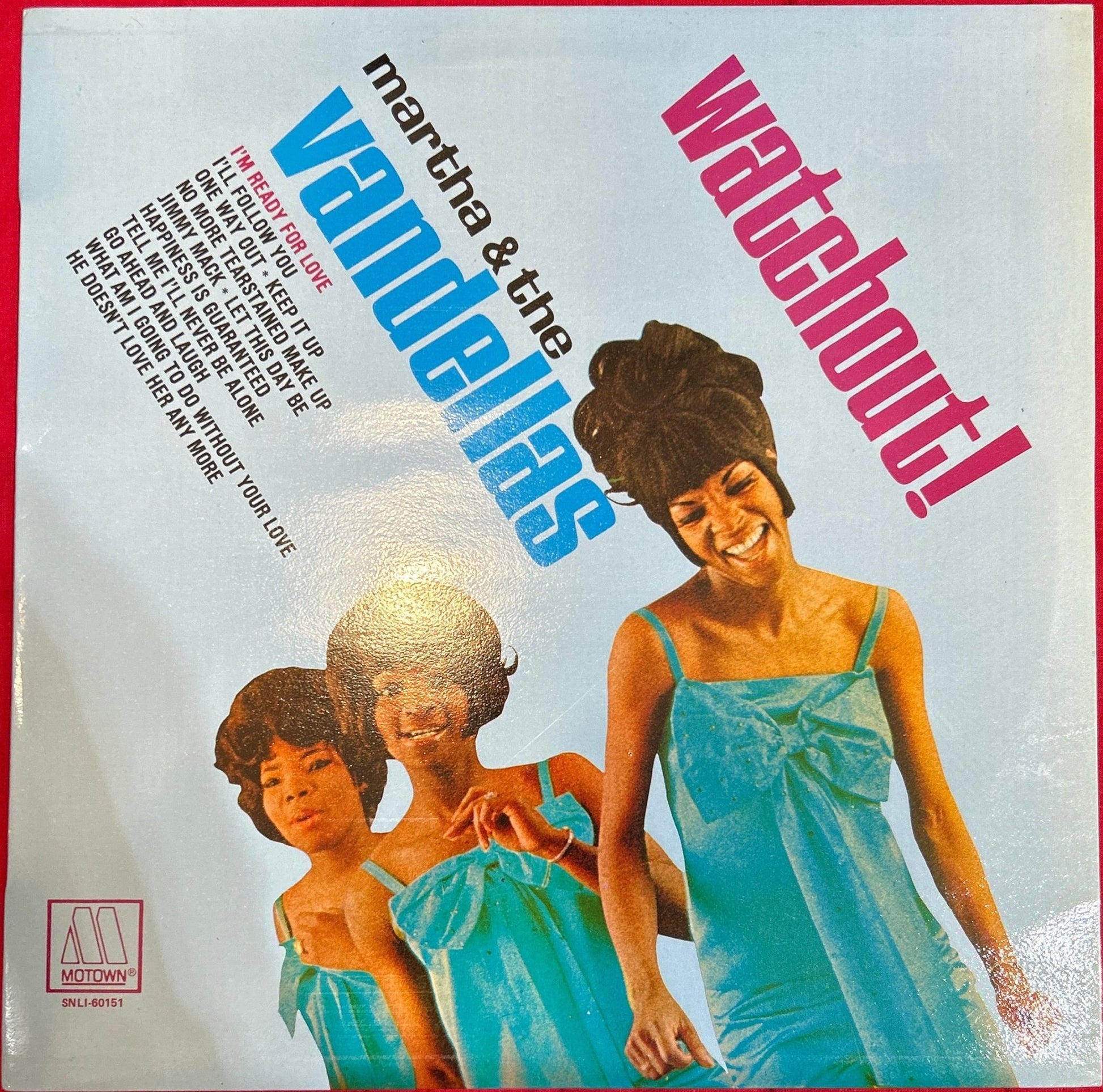 LP Martha & The Vandellas ‎– Watchout! 2ª Mano - DISCOS NAKASHA