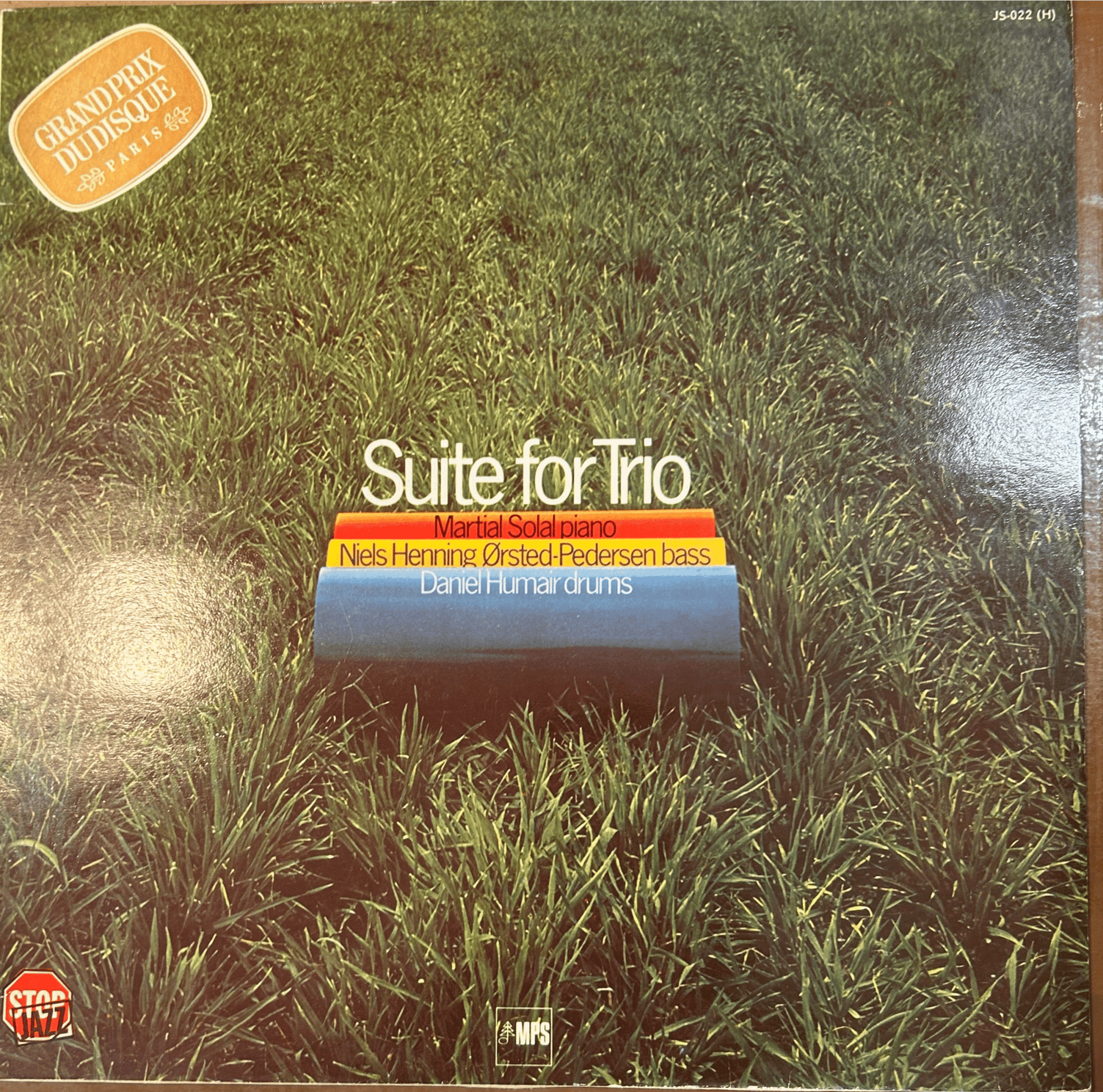 LP Martial Solal, Niels - Henning Ørsted Pedersen, Daniel Humair ‎– Suite For Trio 2ª Mano - DISCOS NAKASHA