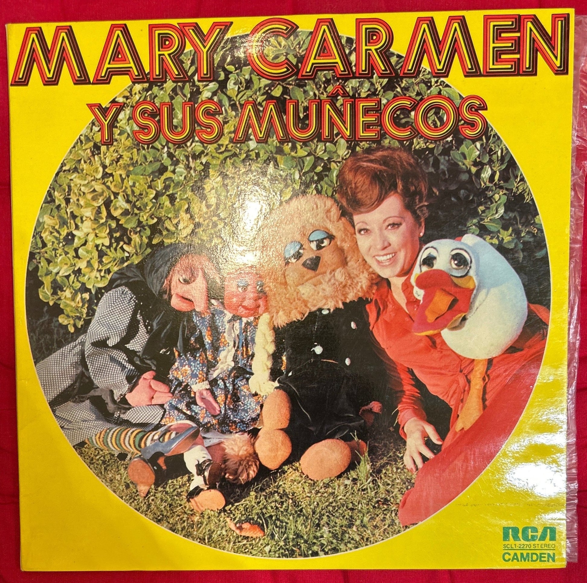 LP Mary Carmen Y Sus Muñecos ‎– Mary Carmen Y Sus Muñecos 2ª mano (Producto exclusivo recogida en tienda) - DISCOS NAKASHA
