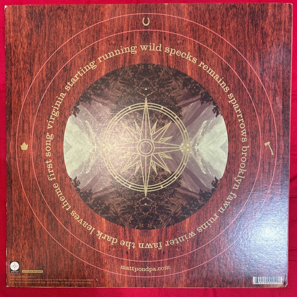 LP Matt Pond PA ‎– The Dark Leaves 2ª Mano - DISCOS NAKASHA