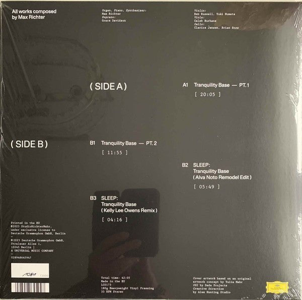 LP Max Richter – SLEEP: Tranquility Base Nuevo precintado - DISCOS NAKASHA