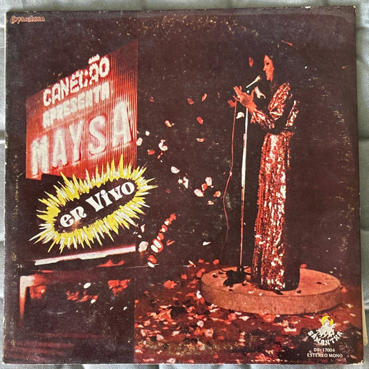 LP Maysa ‎– Canecão Presenta: Maysa En Vivo 2ª Mano - DISCOS NAKASHA