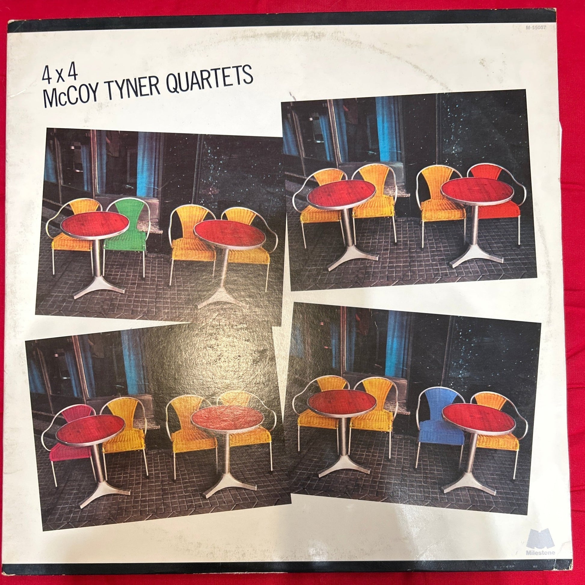 LP McCoy Tyner ‎– 4 X 4 2ª Mano - DISCOS NAKASHA