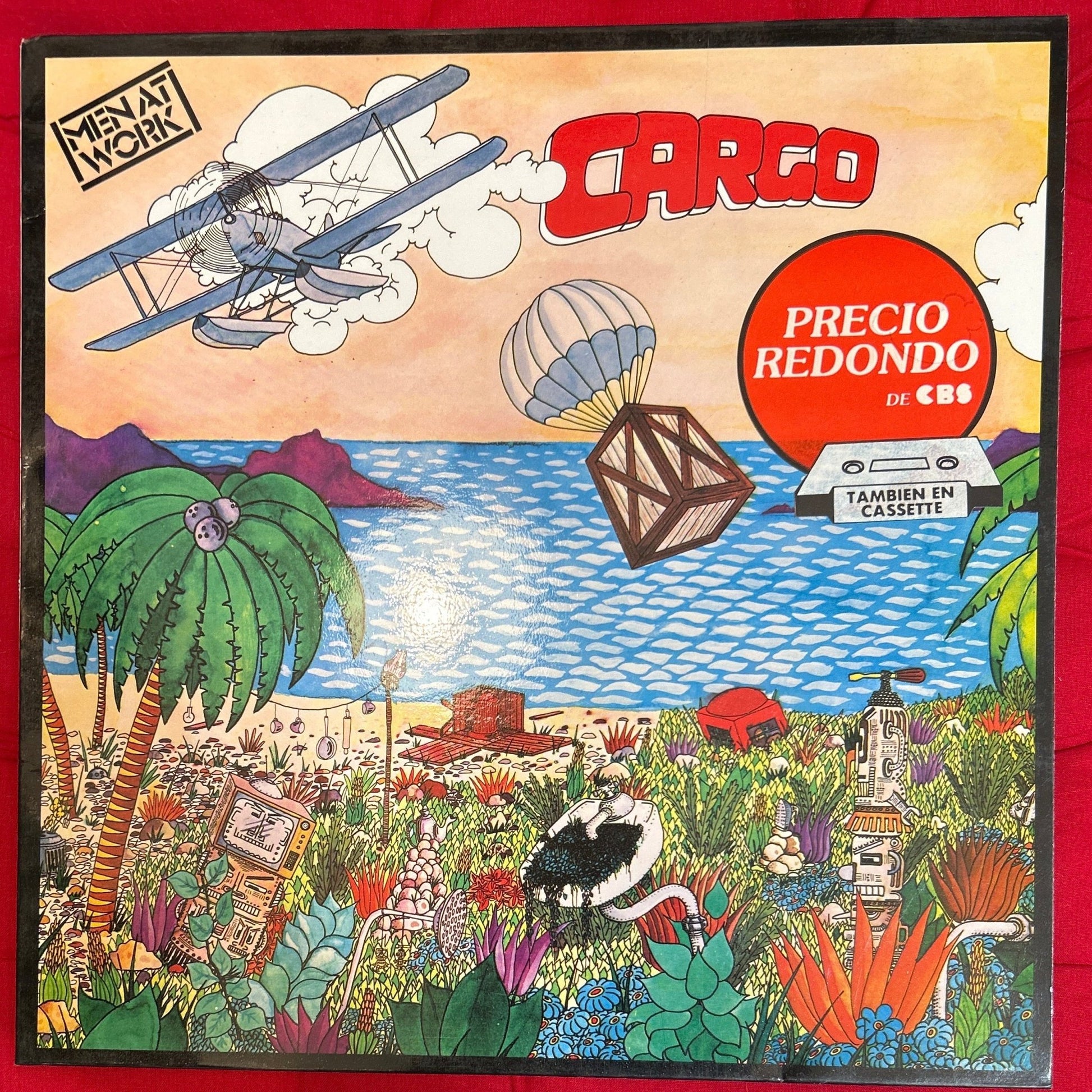 LP Men At Work ‎– Cargo 2ª Mano - DISCOS NAKASHA