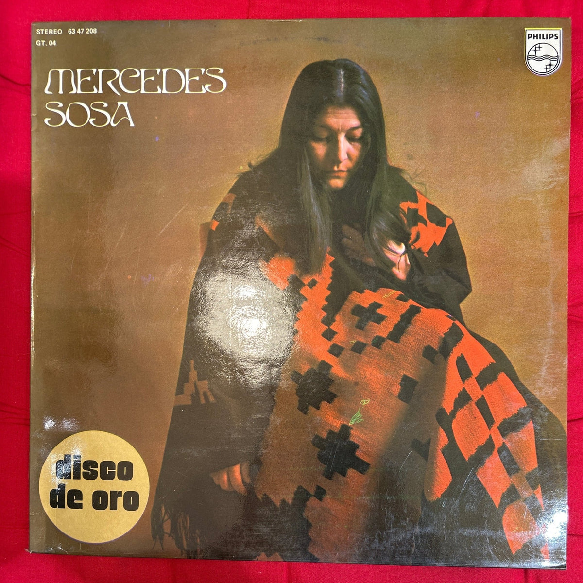 LP Mercedes Sosa ‎– Disco De Oro 2ª Mano - DISCOS NAKASHA