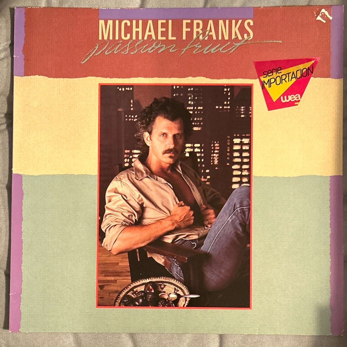 LP Michael Franks ‎– Passionfruit 2ª Mano (Producto exclusivo recogida en tienda) - DISCOS NAKASHA
