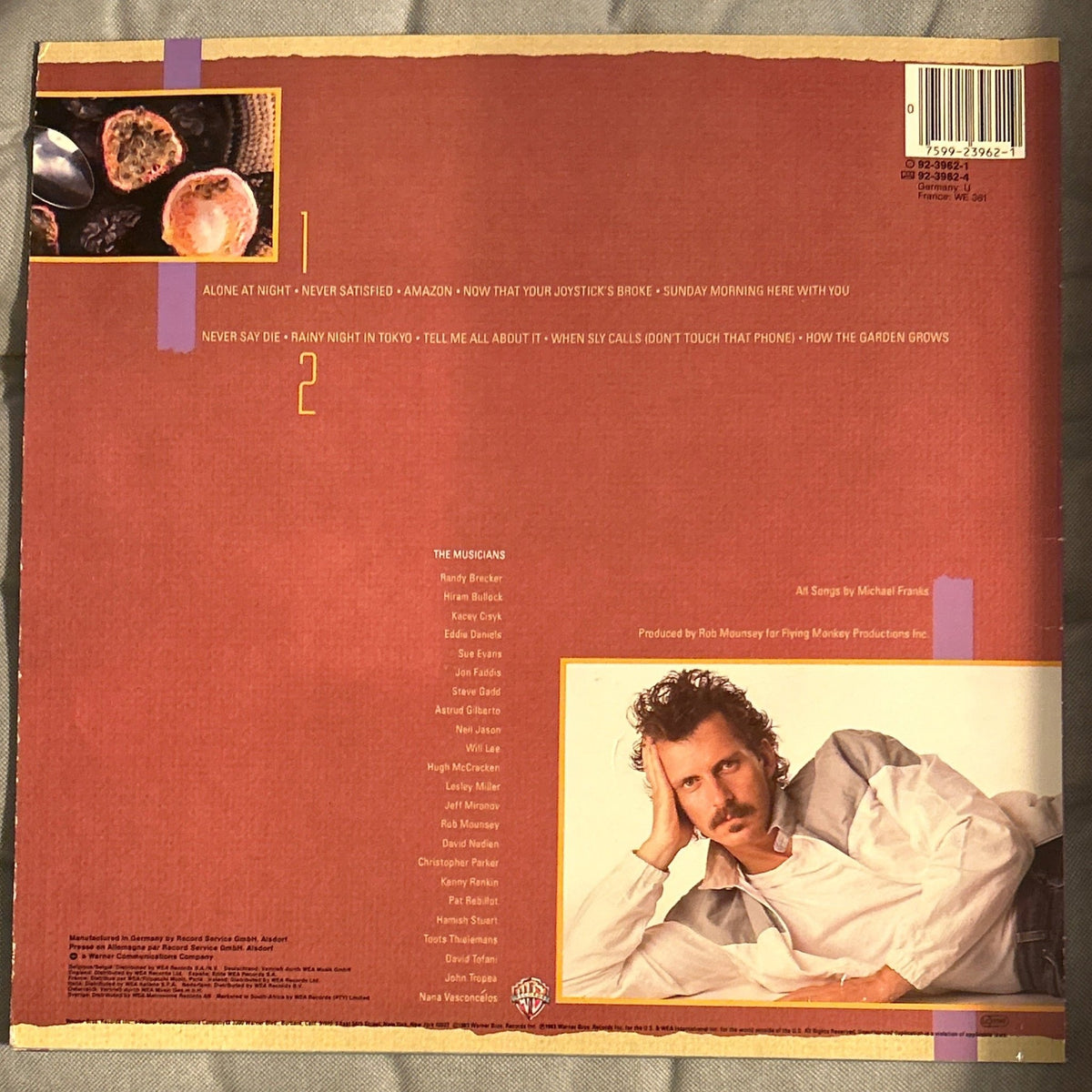 LP Michael Franks ‎– Passionfruit 2ª Mano (Producto exclusivo recogida en tienda) - DISCOS NAKASHA
