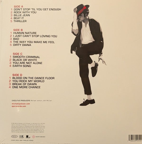 LP Michael Jackson ‎– Number Ones Nuevo precintado - DISCOS NAKASHA