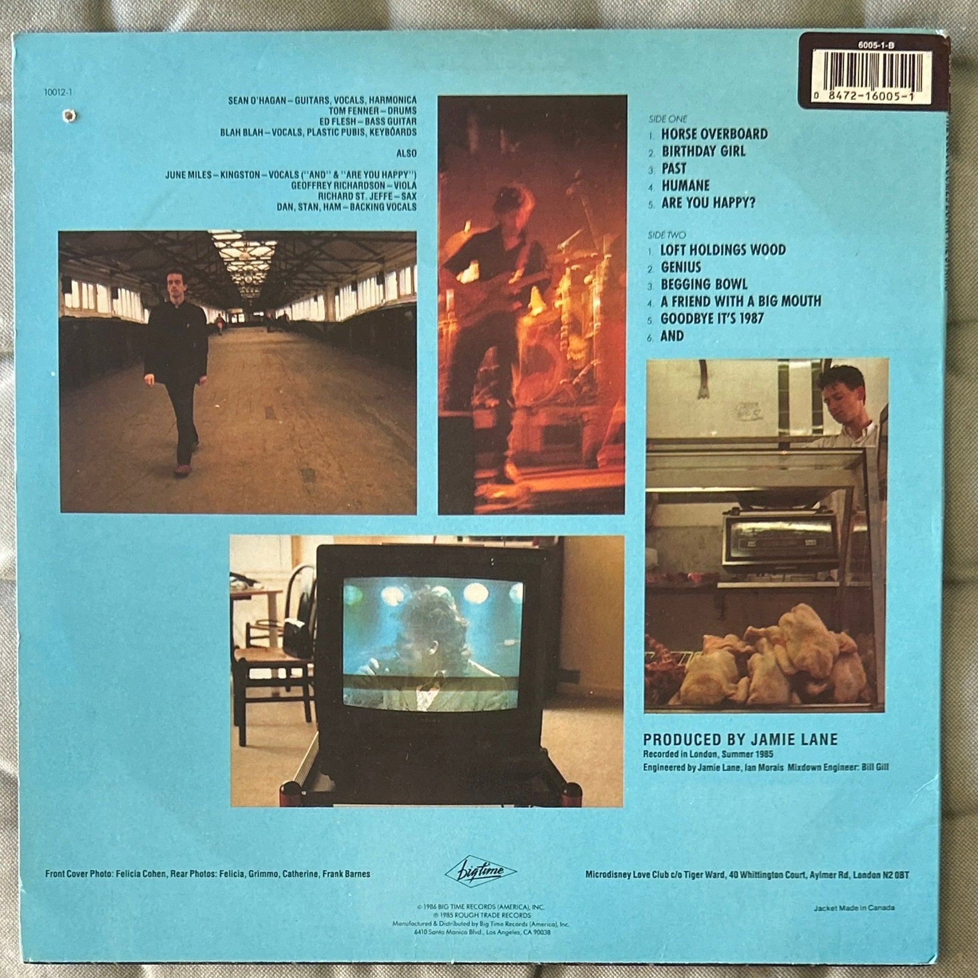 LP Microdisney ‎– The Clock Comes Down The Stairs 2ª Mano - DISCOS NAKASHA