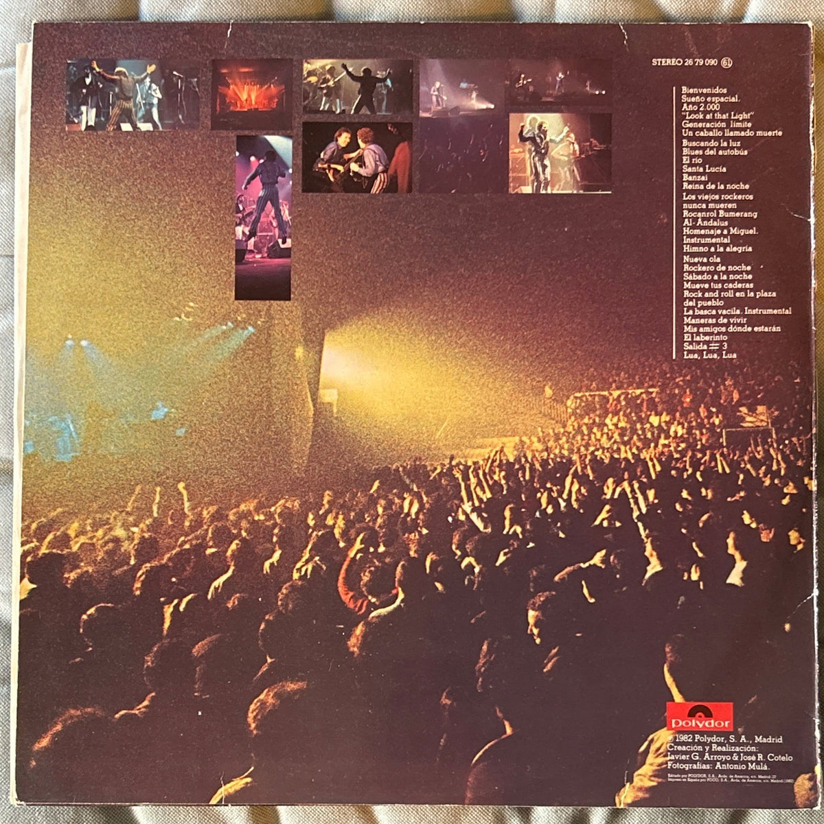 LP Miguel Rios ‎– Rock & Rios 2ª Mano - DISCOS NAKASHA