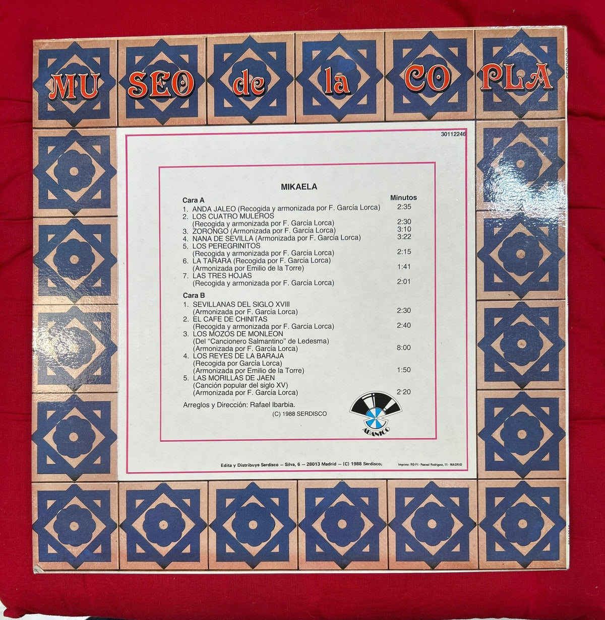 LP Mikaela ‎– Mikaela 2ª Mano - DISCOS NAKASHA