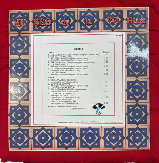 LP Mikaela ‎– Mikaela 2ª Mano - DISCOS NAKASHA