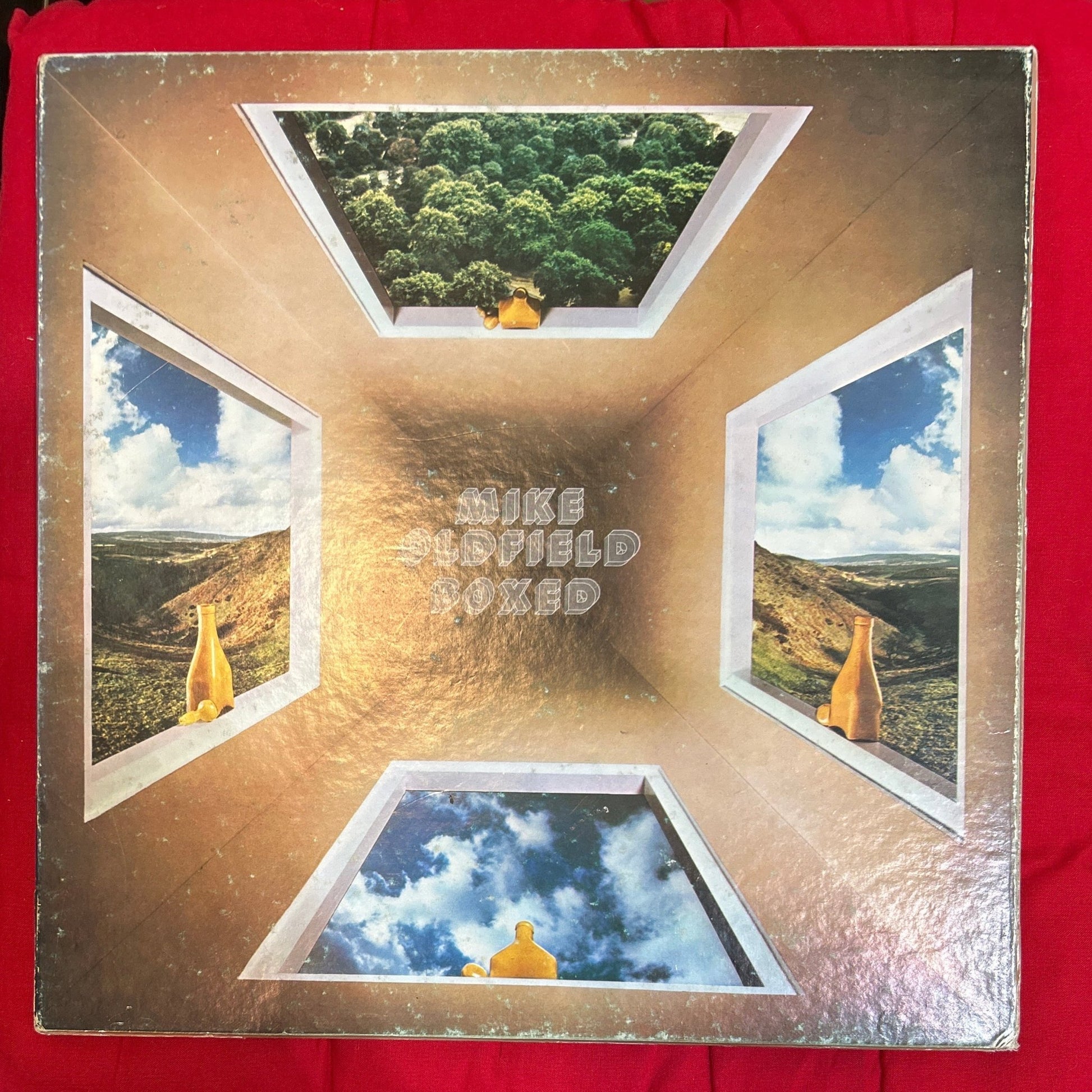 LP Mike Oldfield ‎– Boxed 2ª Mano - DISCOS NAKASHA