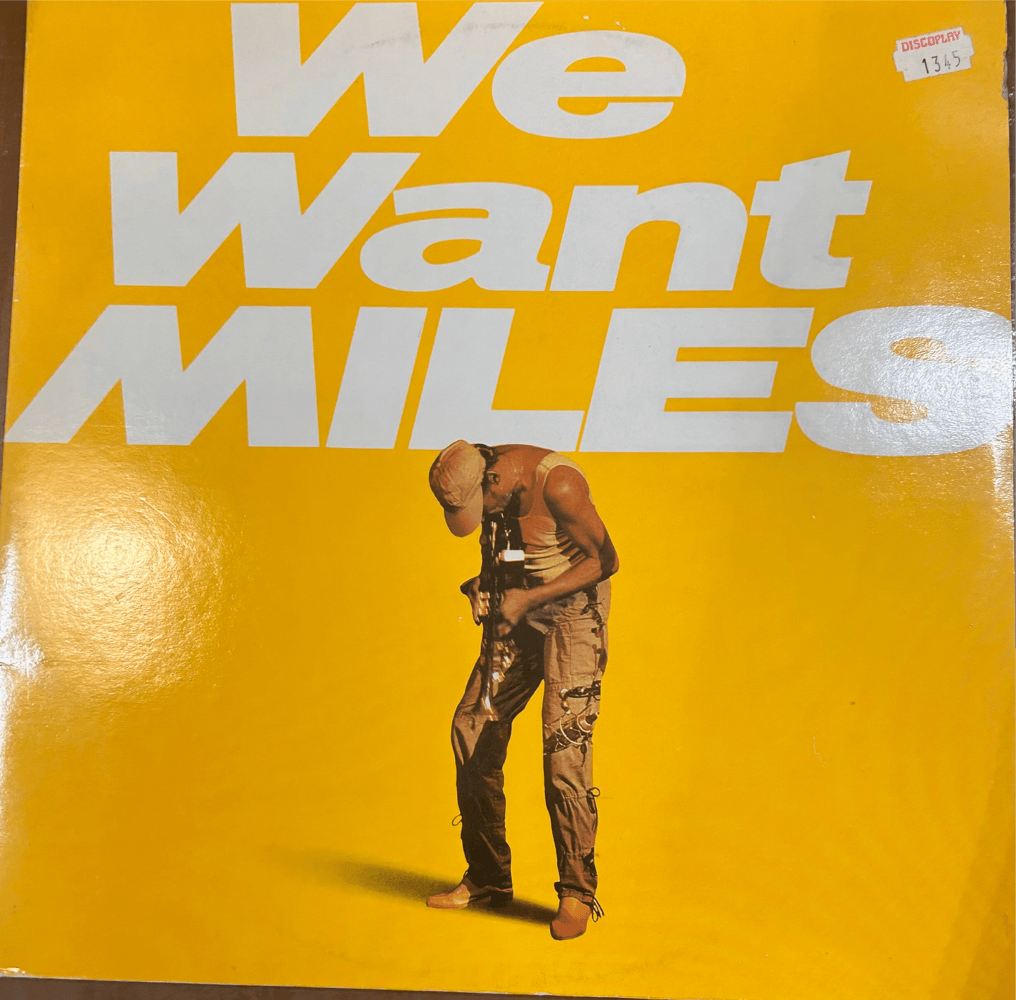 LP Miles Davis ‎– We Want Miles 2ª Mano - DISCOS NAKASHA