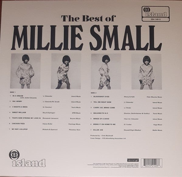 LP Millie Small - The best of … Nuevo precintado - DISCOS NAKASHA
