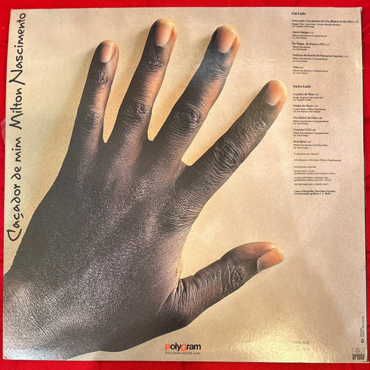 LP Milton Nascimento ‎– Caçador De Mim 2ª Mano - DISCOS NAKASHA