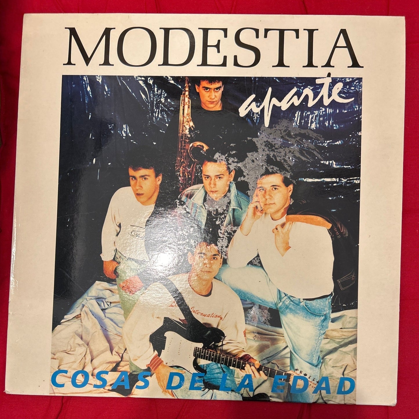 LP Modestia Aparte ‎– Cosas De La Edad 2ª Mano - DISCOS NAKASHA