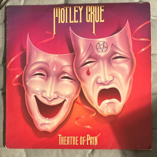 LP Motley Crue ‎– Theatre Of Pain 2ª Mano - DISCOS NAKASHA