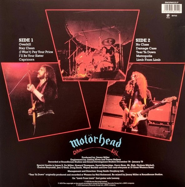 LP Motorhead – Overkill Nuevo precintado - DISCOS NAKASHA
