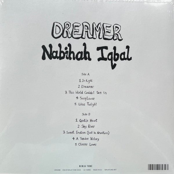 LP Nabihah Iqbal ‎– Dreamer Nuevo precintado - DISCOS NAKASHA