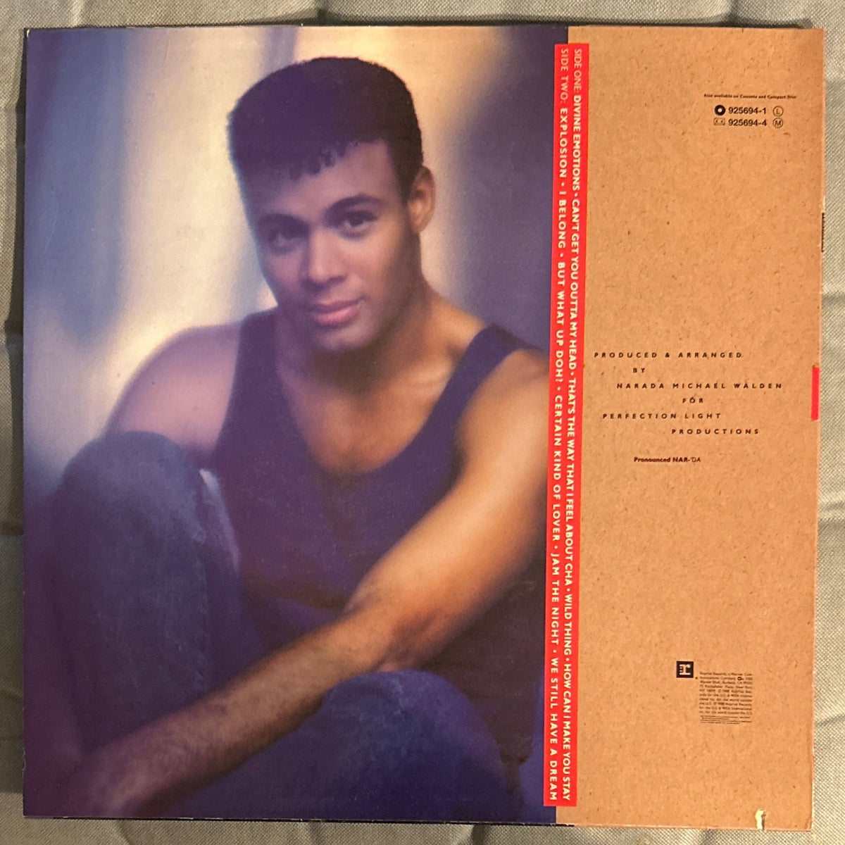 LP Narada ‎– Divine Emotion 2ª Mano - DISCOS NAKASHA