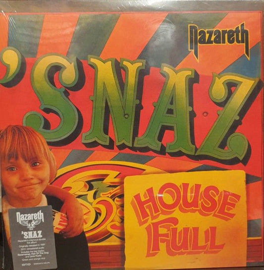 LP Nazareth ‎– 'Snaz Nuevo precintado - DISCOS NAKASHA
