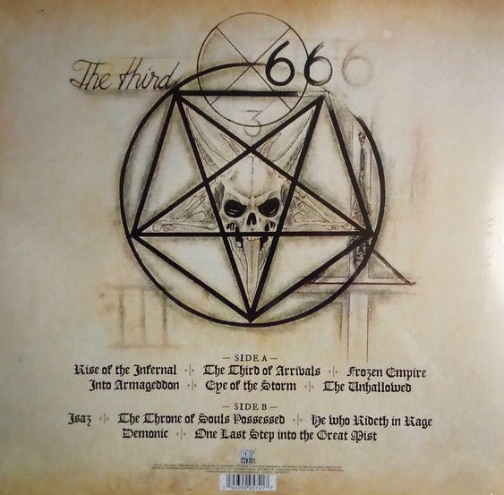 LP Necrophobic ‎– The Third Antichrist Nuevo precintado - DISCOS NAKASHA