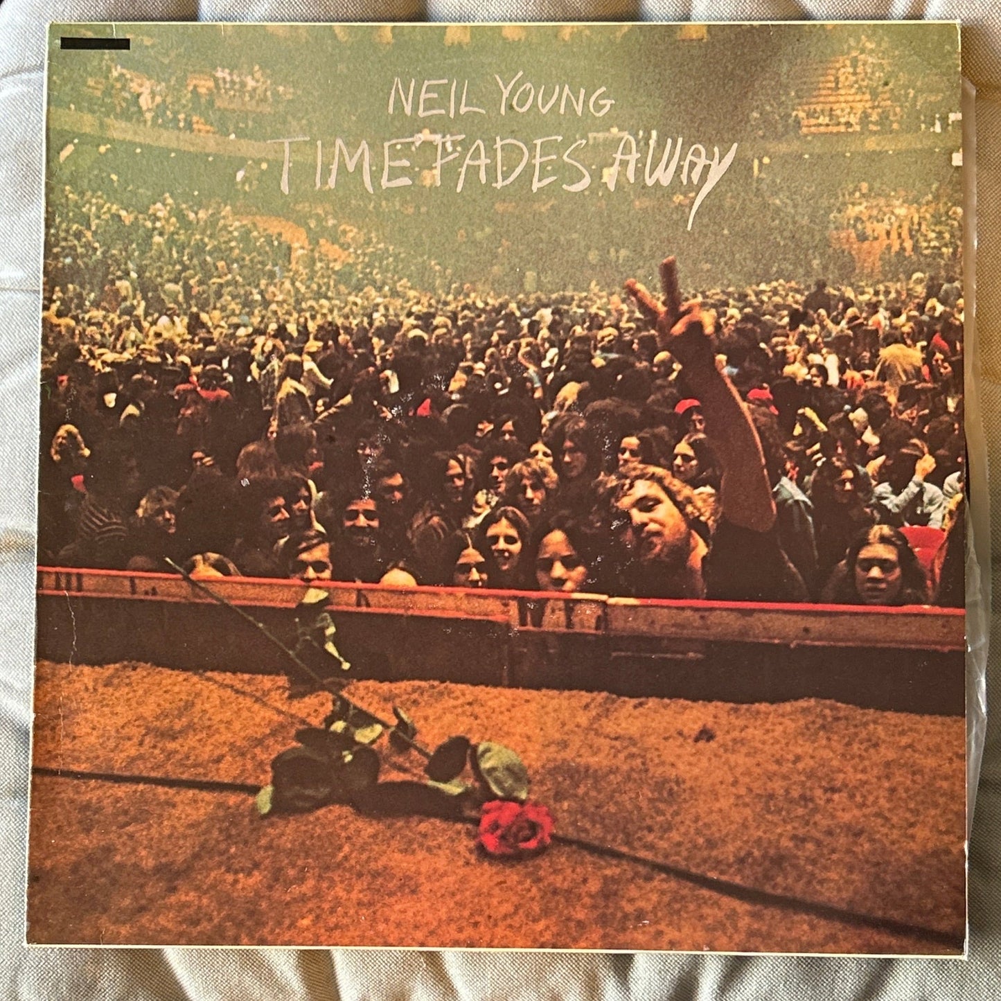 LP Neil Young ‎– Time Fades Away 2ª Mano - DISCOS NAKASHA