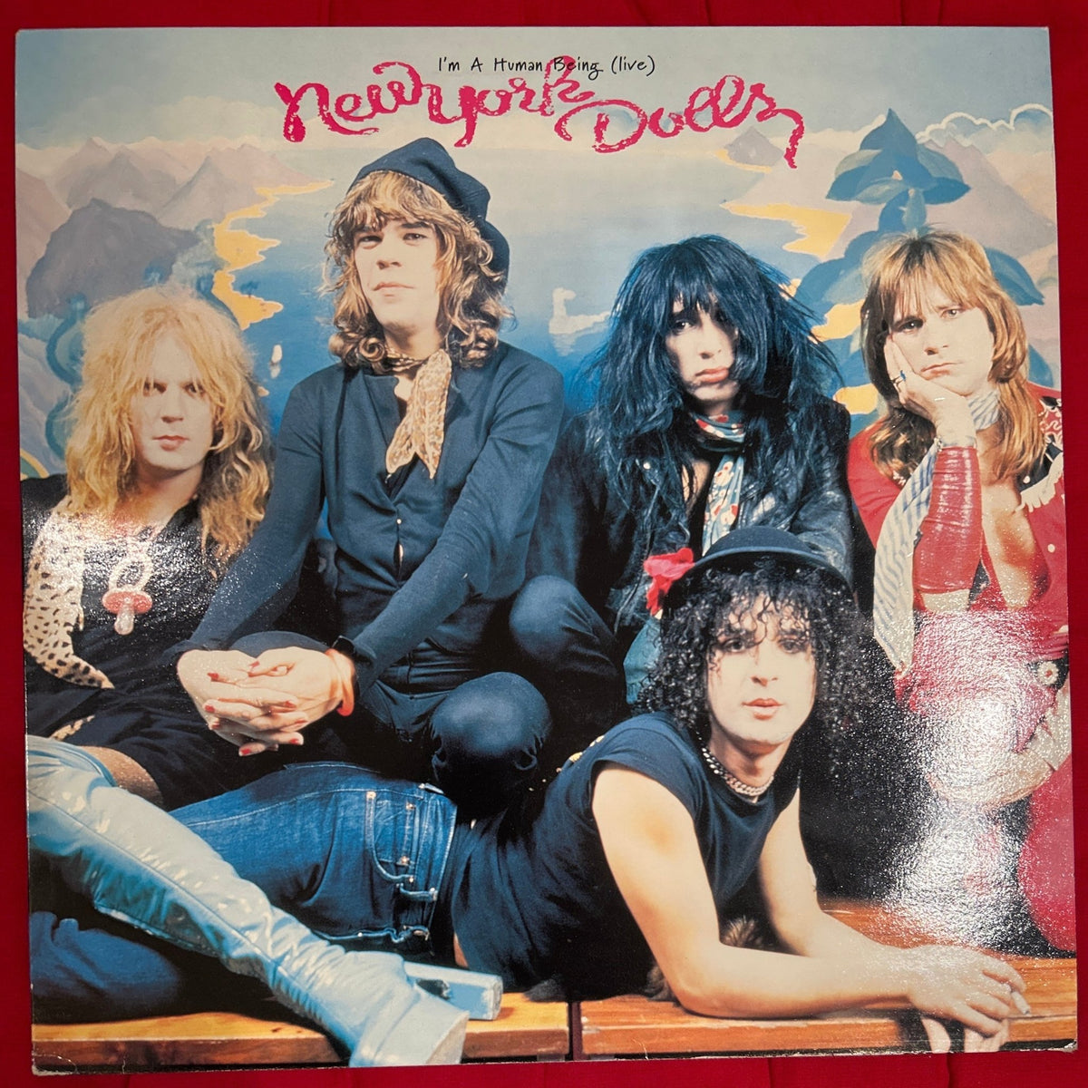 LP New York Dolls ‎– I'm A Human Being (Live) 2ª Mano (Bootleg) - DISCOS NAKASHA