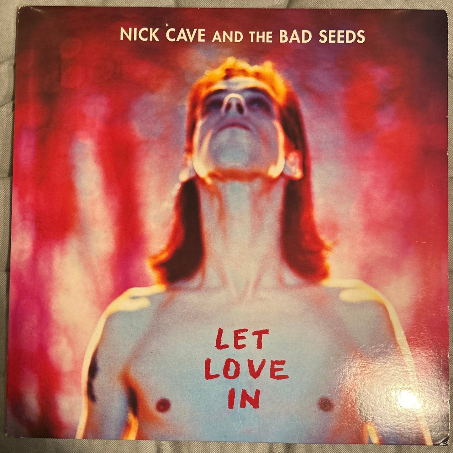 LP Nick Cave And The Bad Seeds ‎– Let Love In Ed. UK 2ª Mano - DISCOS NAKASHA