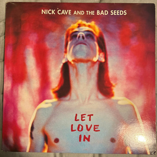 LP Nick Cave And The Bad Seeds ‎– Let Love In Ed. UK 2ª Mano - DISCOS NAKASHA
