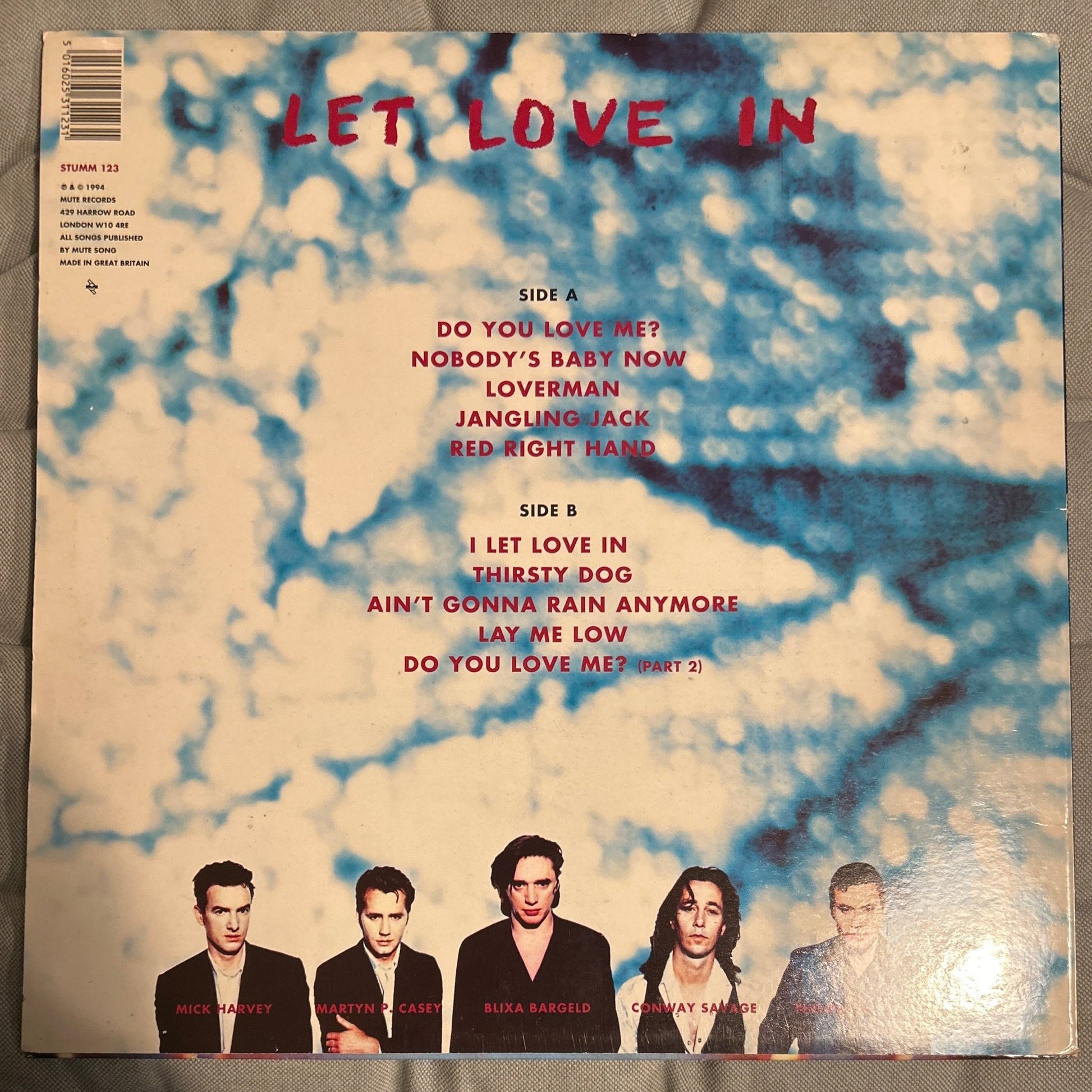 LP Nick Cave And The Bad Seeds ‎– Let Love In Ed. UK 2ª Mano - DISCOS NAKASHA