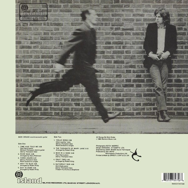 LP Nick Drake ‎– Five Leaves Left Nuevo precintado - DISCOS NAKASHA