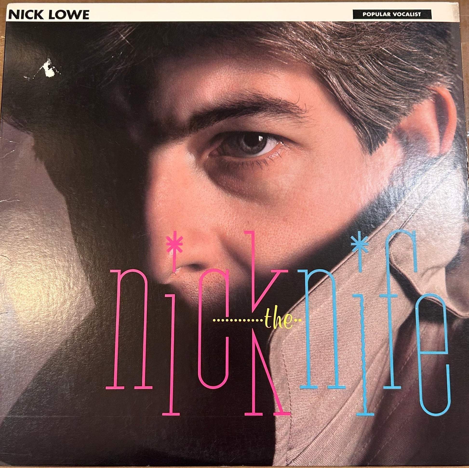LP Nick Lowe ‎– Nick The Knife 2ª Mano - DISCOS NAKASHA