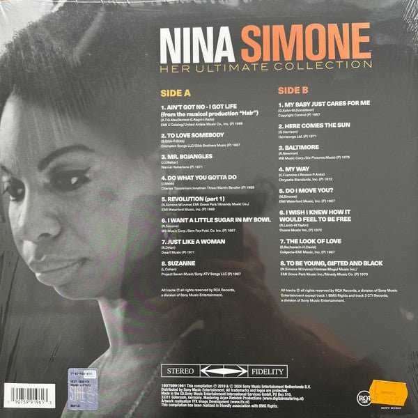 LP Nina Simone - Her ultímate collection Nuevo precintado - DISCOS NAKASHA