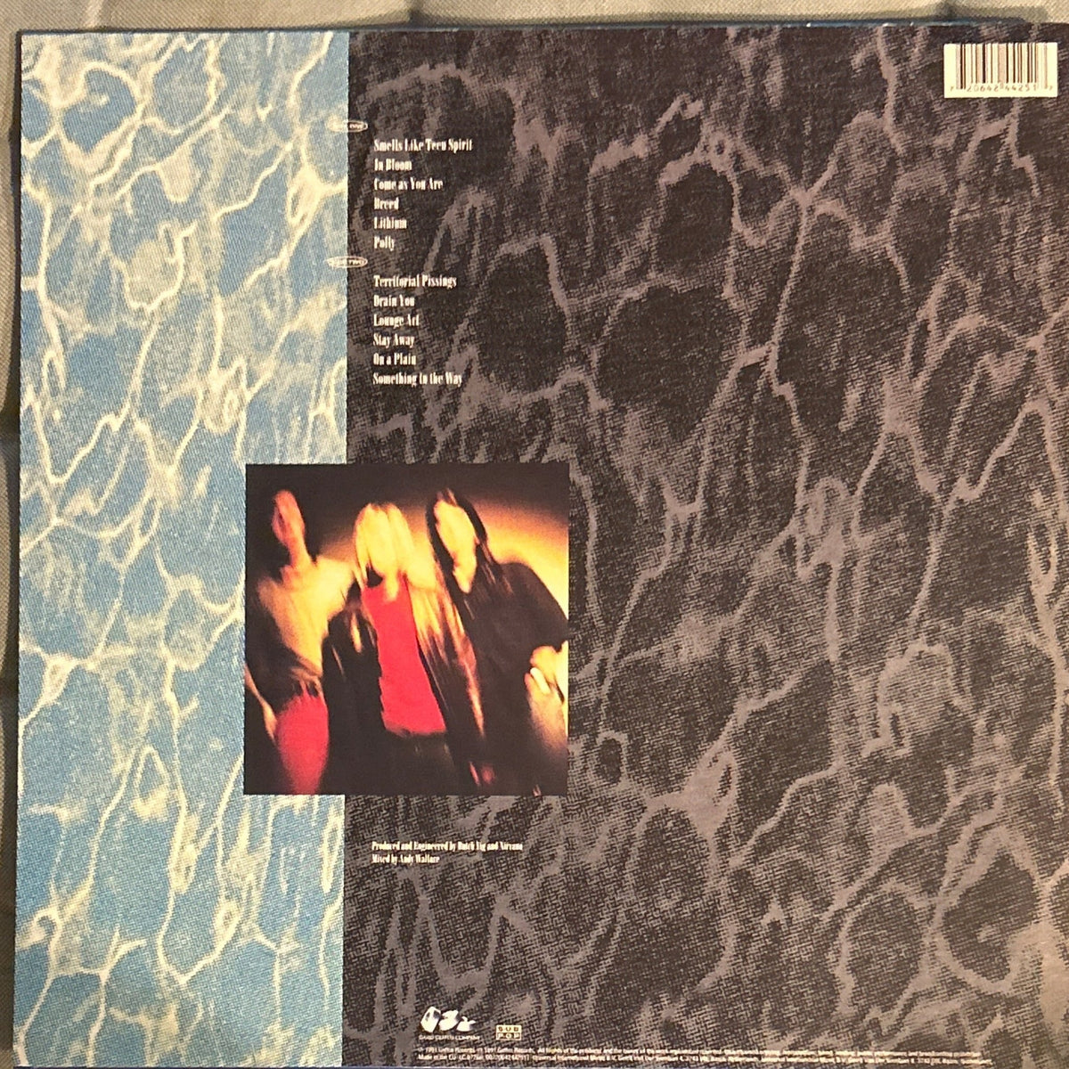 LP Nirvana ‎– Nevermind 2ª mano - DISCOS NAKASHA