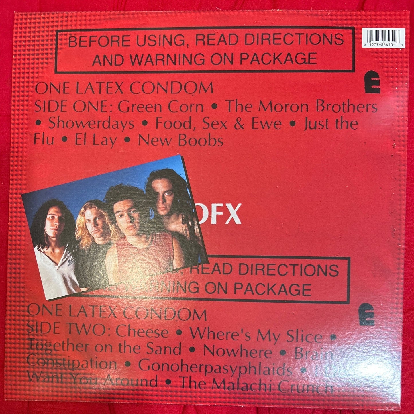 LP NOFX ‎– Ribbed 2ª Mano - DISCOS NAKASHA