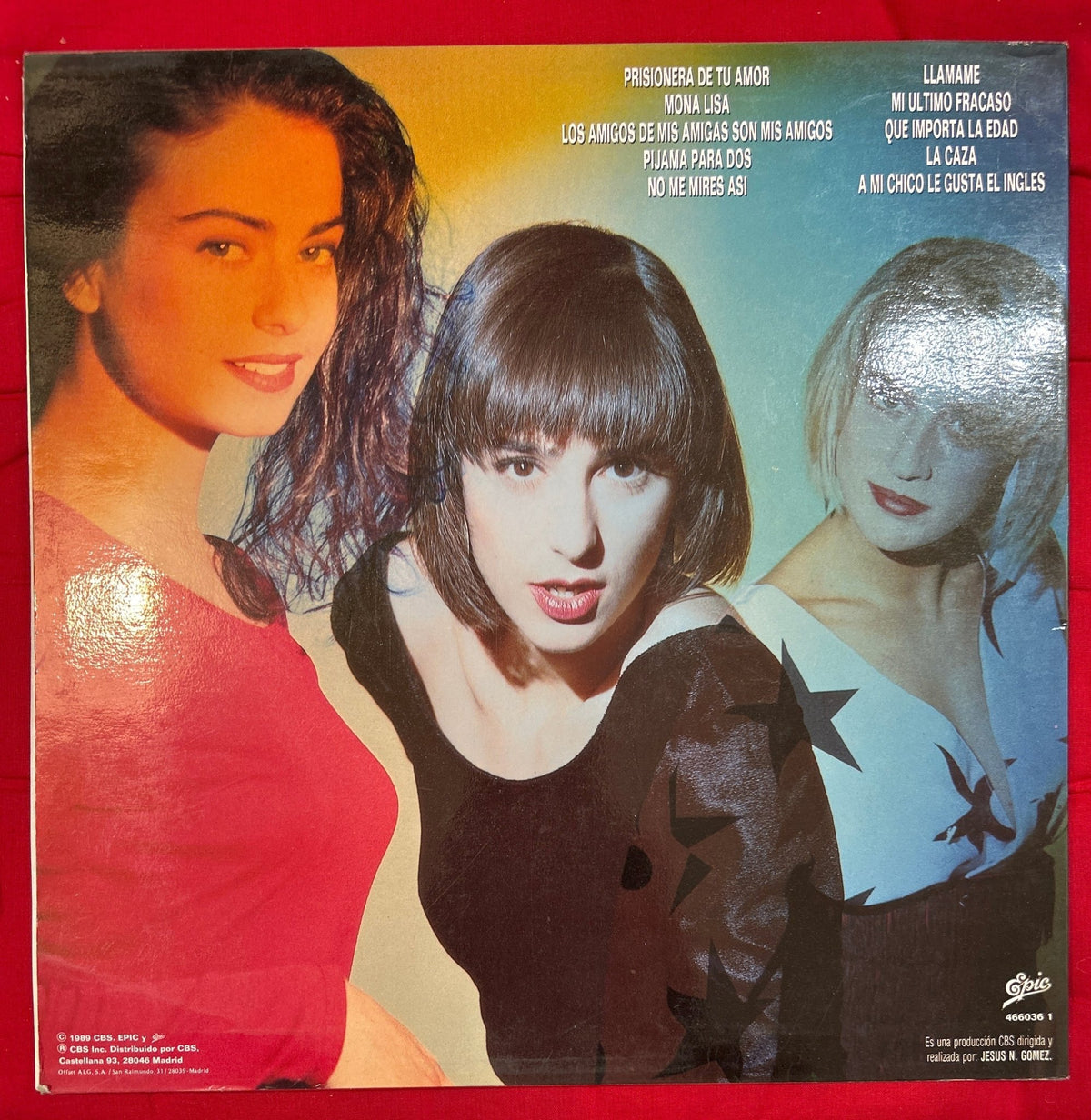 LP Objetivo Birmania ‎– Los Amigos De Mis Amigas Son Mis Amigos 2ª Mano - DISCOS NAKASHA