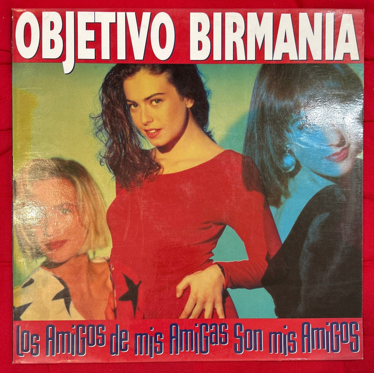 LP Objetivo Birmania ‎– Los Amigos De Mis Amigas Son Mis Amigos 2ª Mano - DISCOS NAKASHA