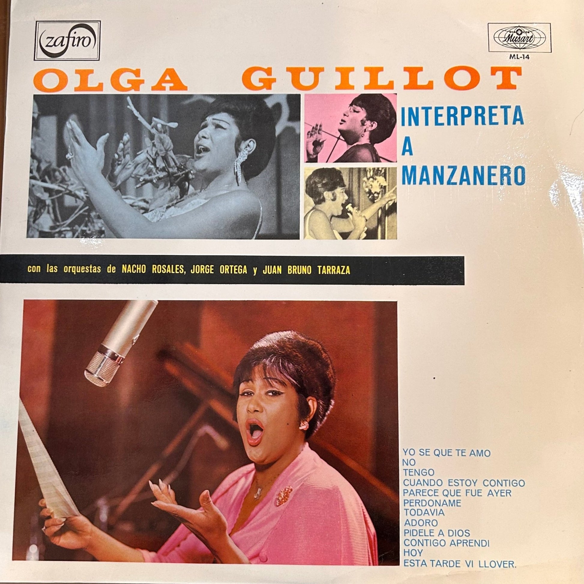 LP Olga Guillot – Interpreta A Manzanero 2ª Mano (Producto exclusivo recogida en tienda) - DISCOS NAKASHA