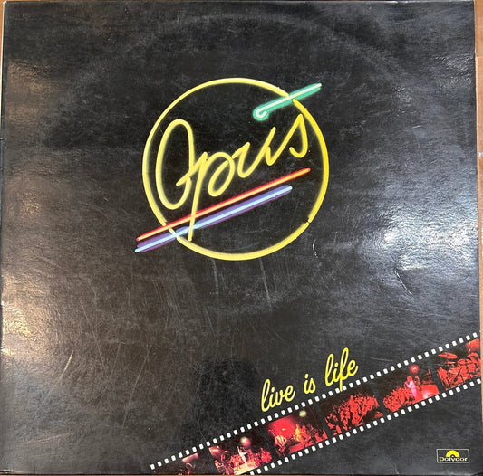 LP Opus ‎– Live Is Life 2ª Mano - DISCOS NAKASHA