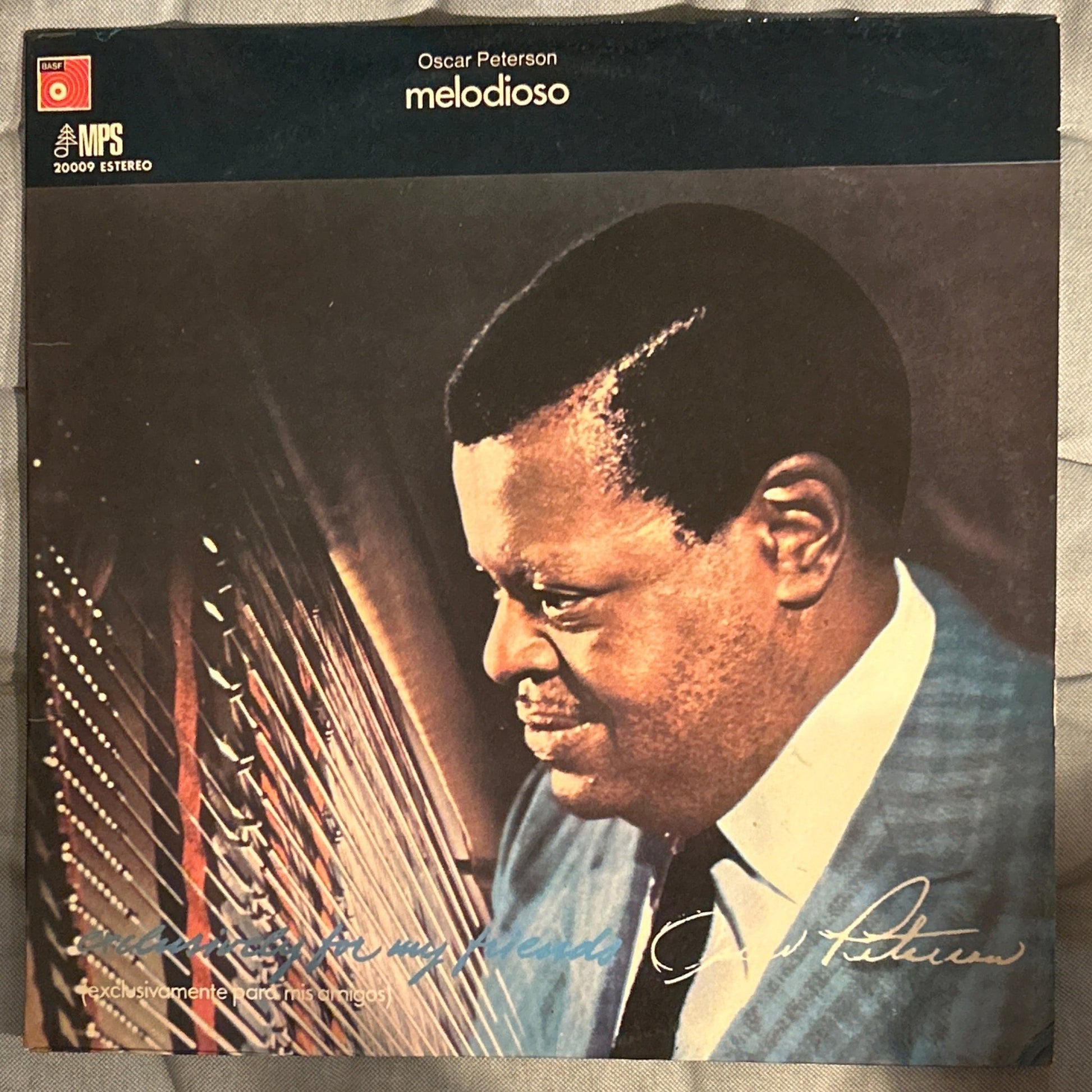LP Oscar Peterson – Melodioso Ed. Argentina 2ª Mano - DISCOS NAKASHA