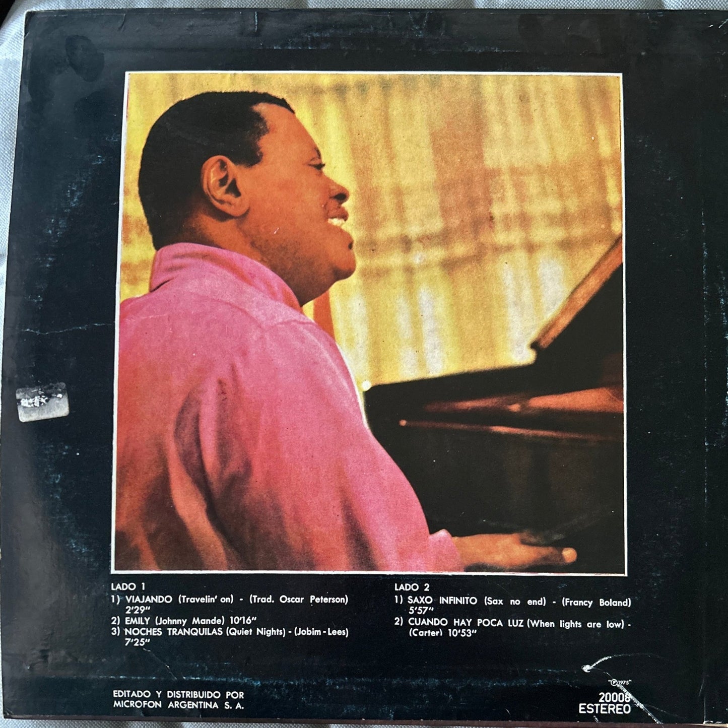 LP Oscar Peterson – Viajando = Travelin' On 2ª Mano - DISCOS NAKASHA