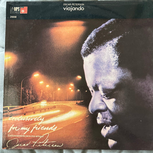 LP Oscar Peterson – Viajando = Travelin' On 2ª Mano - DISCOS NAKASHA