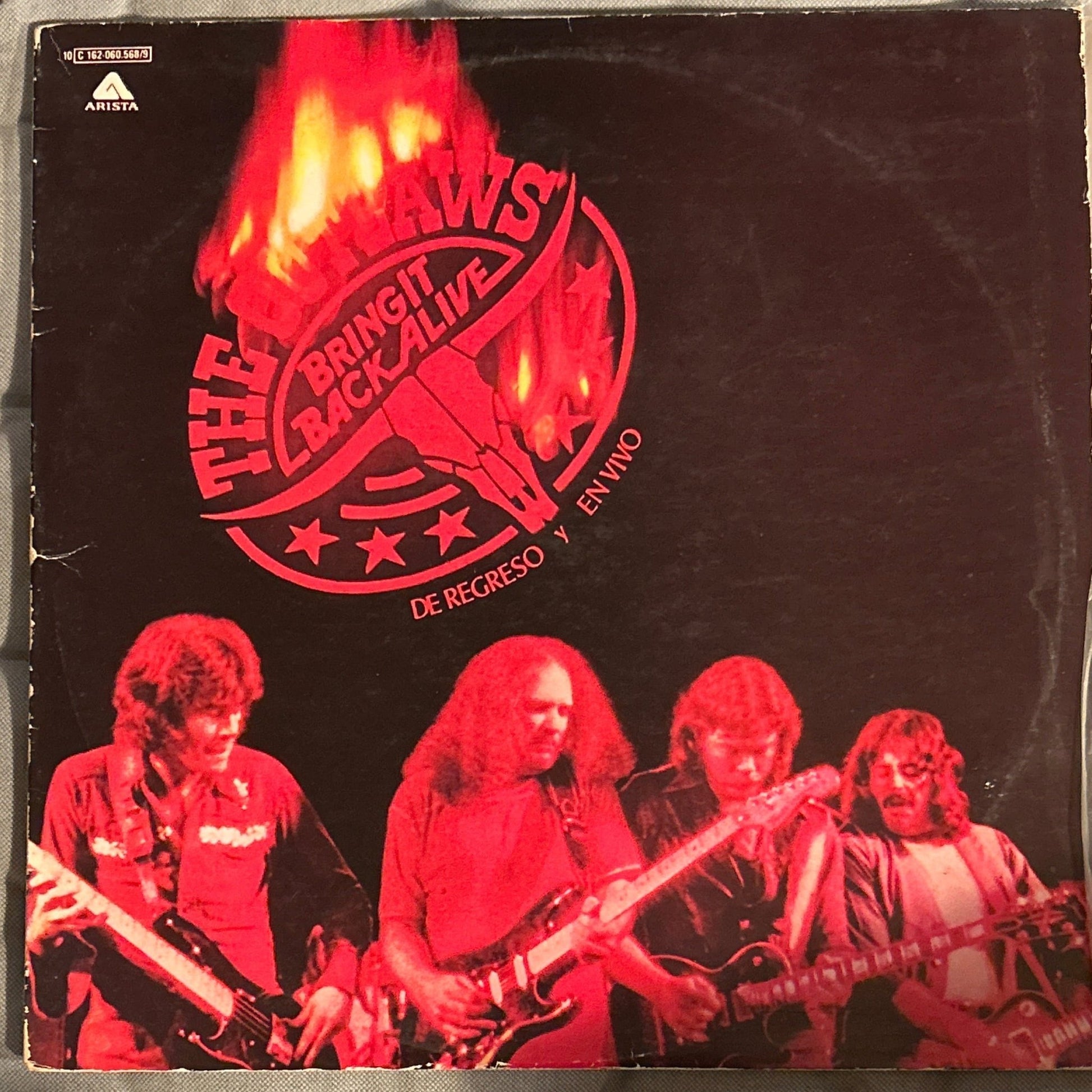 LP Outlaws ‎– Bring It Back Alive 2ª mano - DISCOS NAKASHA