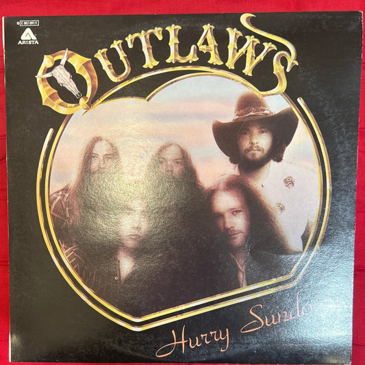 LP Outlaws – Hurry Sundown 2ª mano - DISCOS NAKASHA